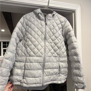 ZeroXposur Light Gray Quilted Jacket